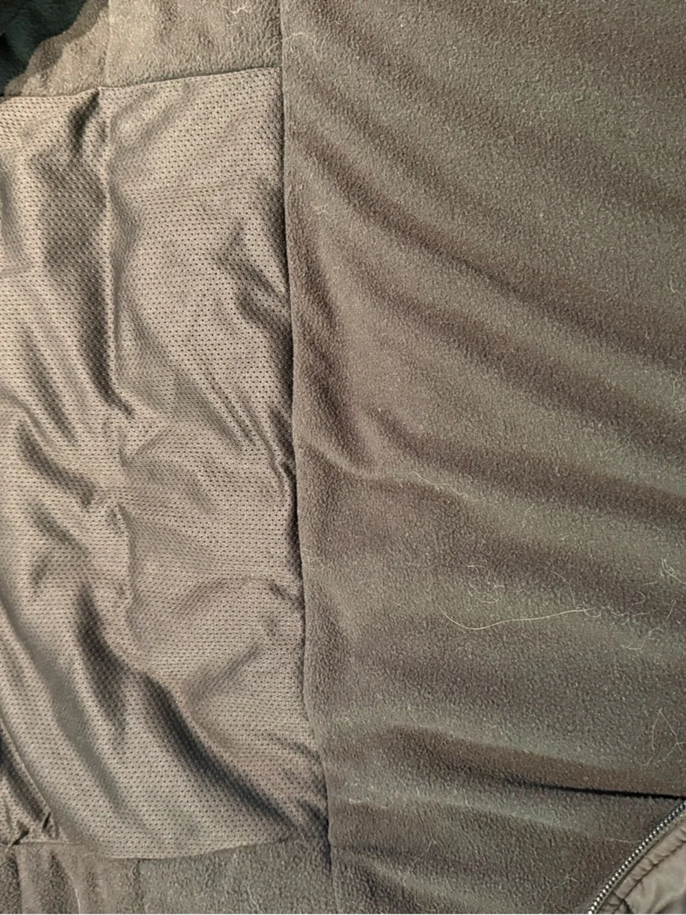 Puma Dark Gray Quilted Puffer Coat with Hood - Picture 6 of 8